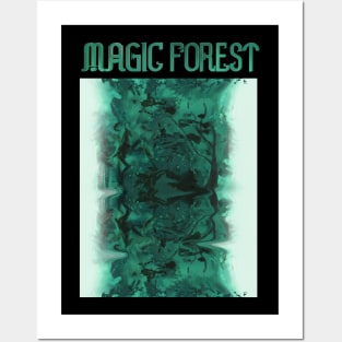 Magic forest Posters and Art
